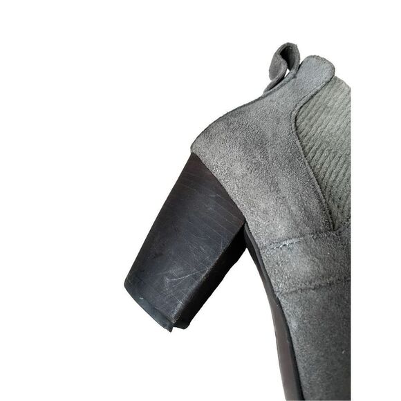 UGG Cobie II Suede Heel Ankle Boots Womens Gray size 11 - Picture 7 of 11